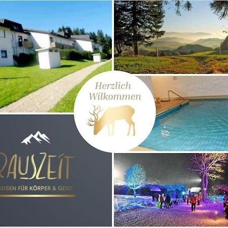 Urlaub Auf 1.000 Meter Hoehe Mit Pool Und Sauna Schönwalde エクステリア 写真